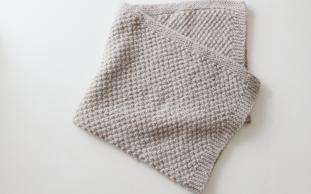 14. Crea tu propia manta de bebé